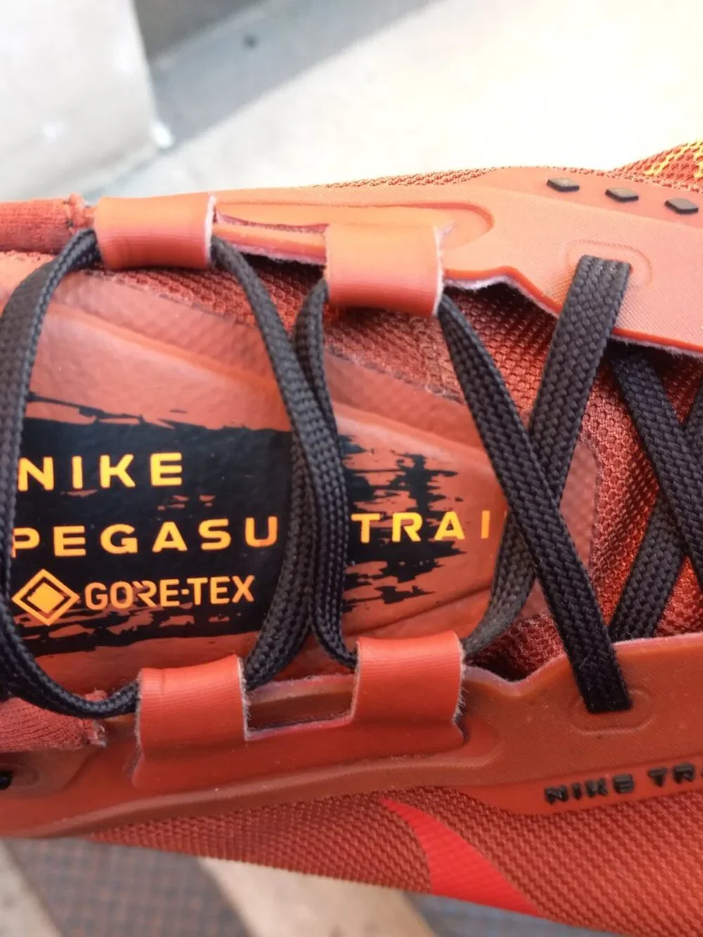 Nike Pegasus Trail 3 GTX GORE-TEX Rugged Orange Size 12 DC8793-800 Waterproof